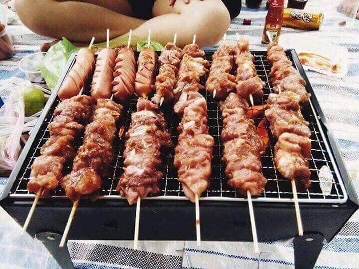 Bếp Nướng Than Hoa, Than Củi Vuông - Bbq Cao Cấp
