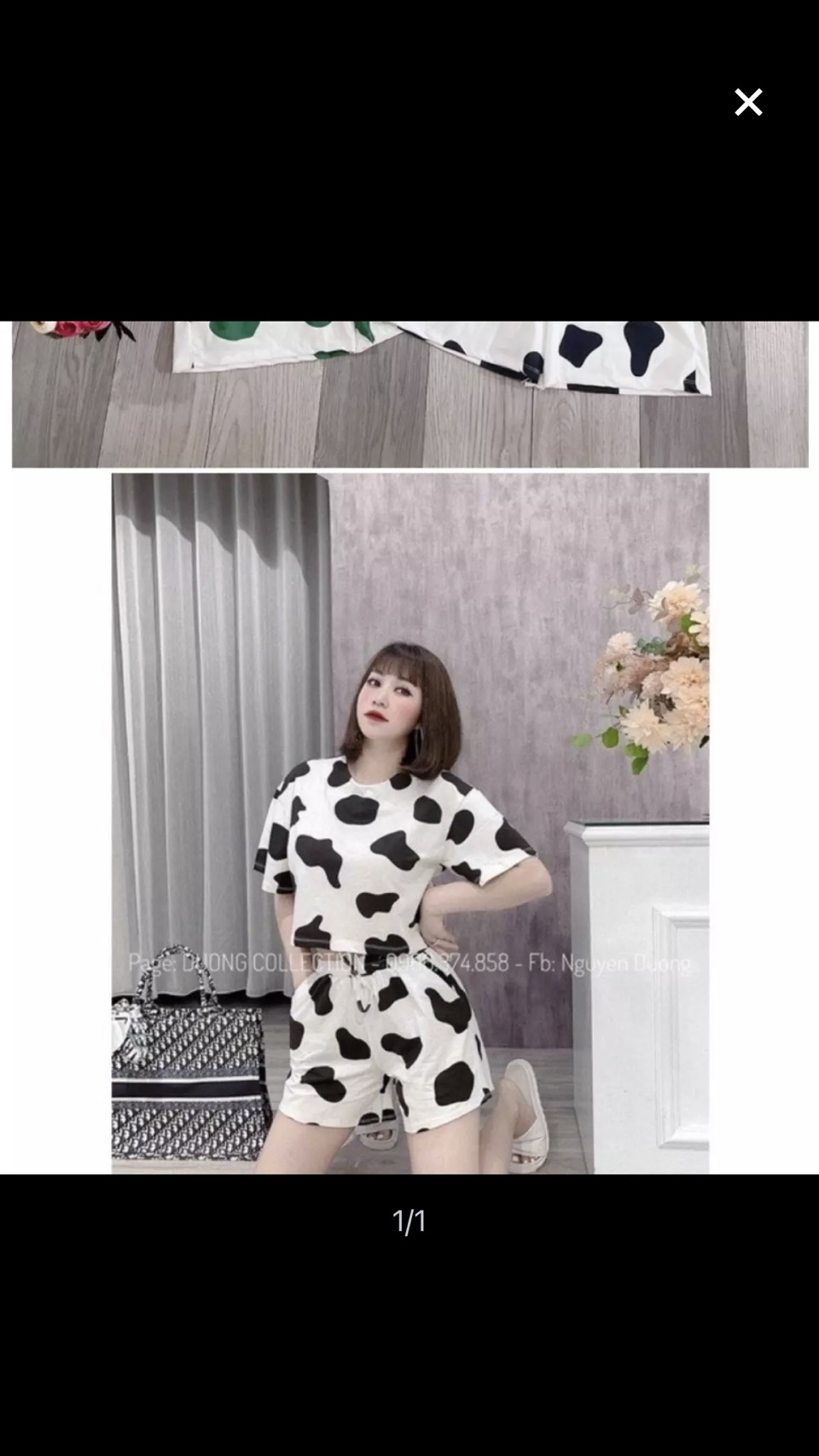 BỘ bò sữa CROPTOP DH12