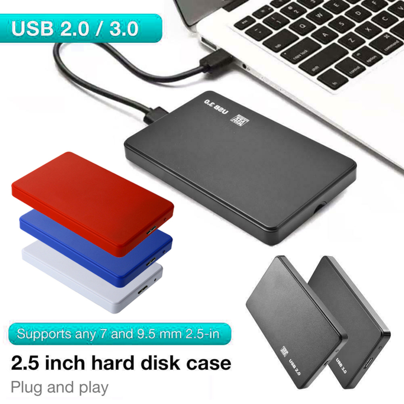 Bảng giá Trong Kho Bao Vây SSD SATA HDD USB3.0/2.0 2.5Inch Hộp Đựng Ổ Cứng Di Động Cho Máy Tính Xách Tay Phong Vũ