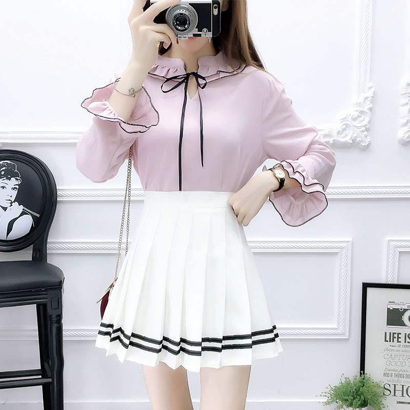 CHÂN VÁY KAKI CÓ LÓT TRONG PHỐI VIỀN