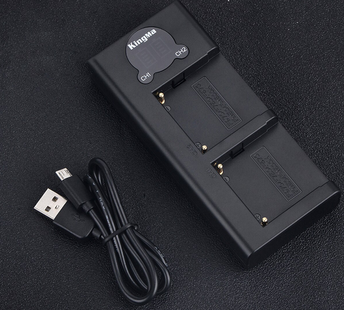 Sạc đôi Kingma NP-F970 (BM048)