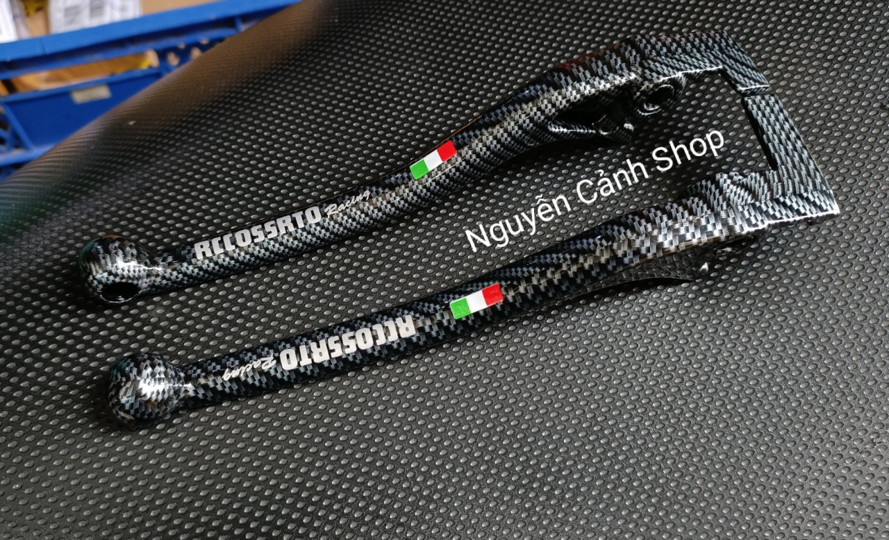 Tay thắng xe sh 125-150-350 carbon