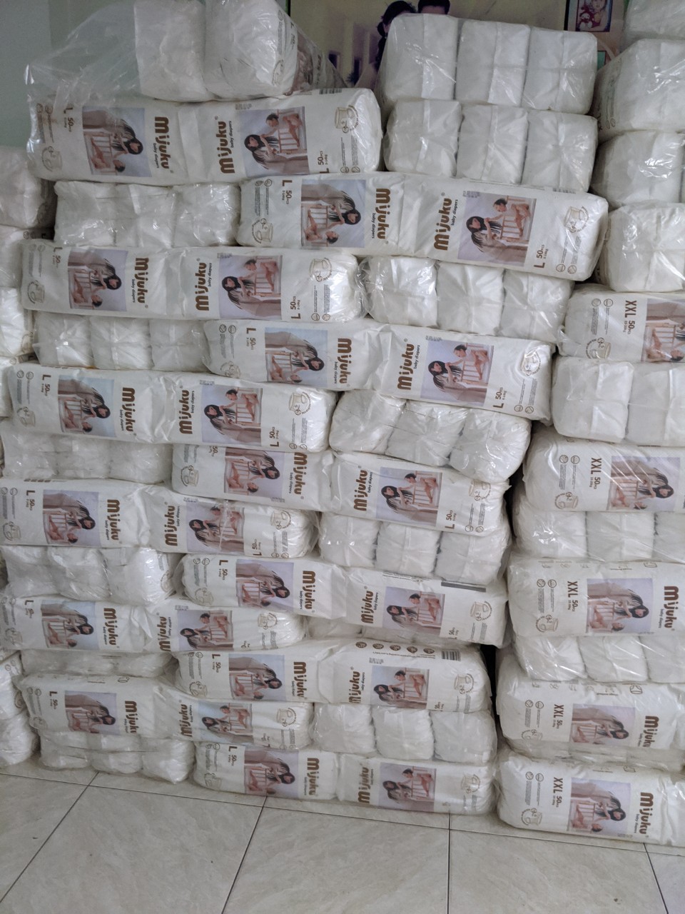 BỈM TÃ QUẦN CHO BÉ MIJUKU 100 MIẾNG