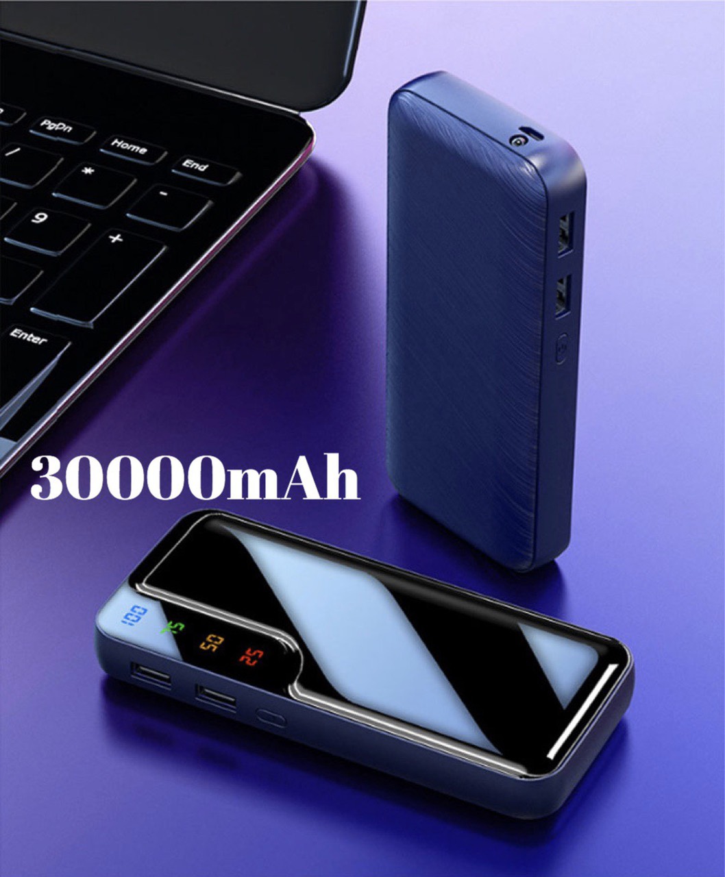 [HCM][HÀNG TỐT] PIN SẠC DỰ PHÒNG  GIẢ DA SS+30000MAH CÔNG NGHỆ MỚI - SẠC DỰ PHÒNG DUNG LƯỢNG KHỦNG SẠC CỰC NHANH PIN TRÂU SỬ DỤNG NHIỀU THIẾT BỊ