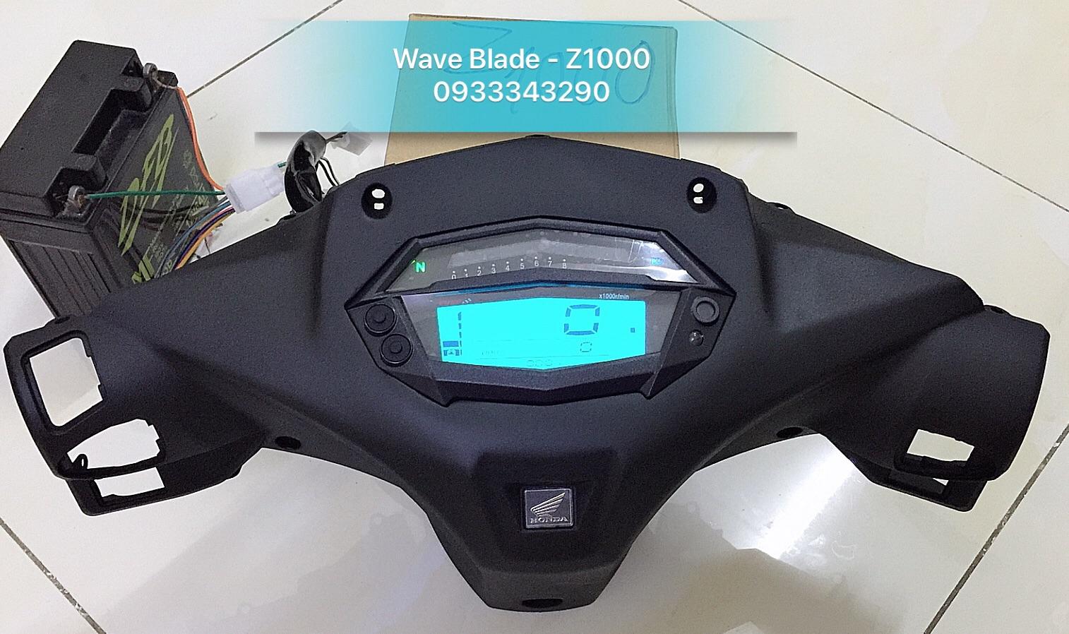 -  Bộ Bợ Cổ Wave Blade Chế Đồng Hồ Z1000
