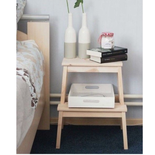 GHẾ BẬC THANG BEKVÄM IKEA - Hàng sẵn