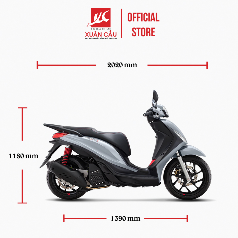 [Trả góp 0%] [Xe máy trả góp 0%]Xe máy Piaggio Medley ABS S 125cc - mới 100%