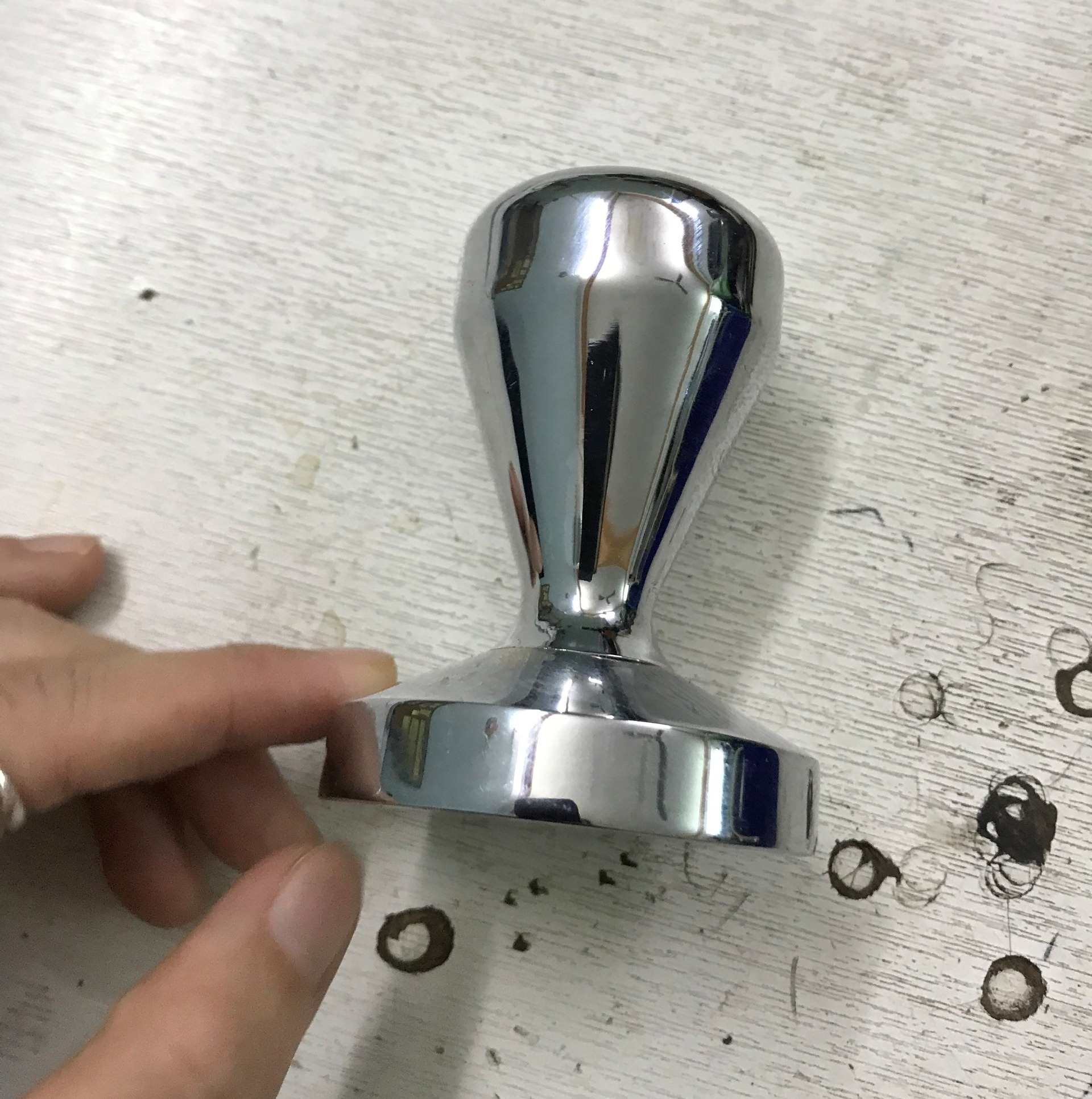 CỤC NÉN CÀ PHÊ INOX - TAMPER INOX 58MM