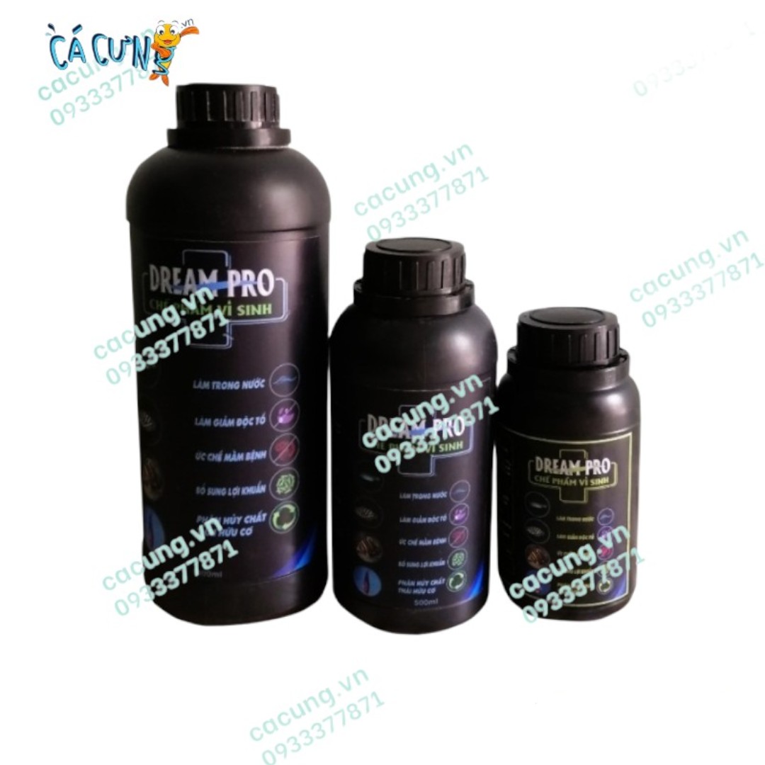 CHẾ PHẨM SINH HỌC VI SINH DREAM PRO CHO BỂ CÁ CẢNH