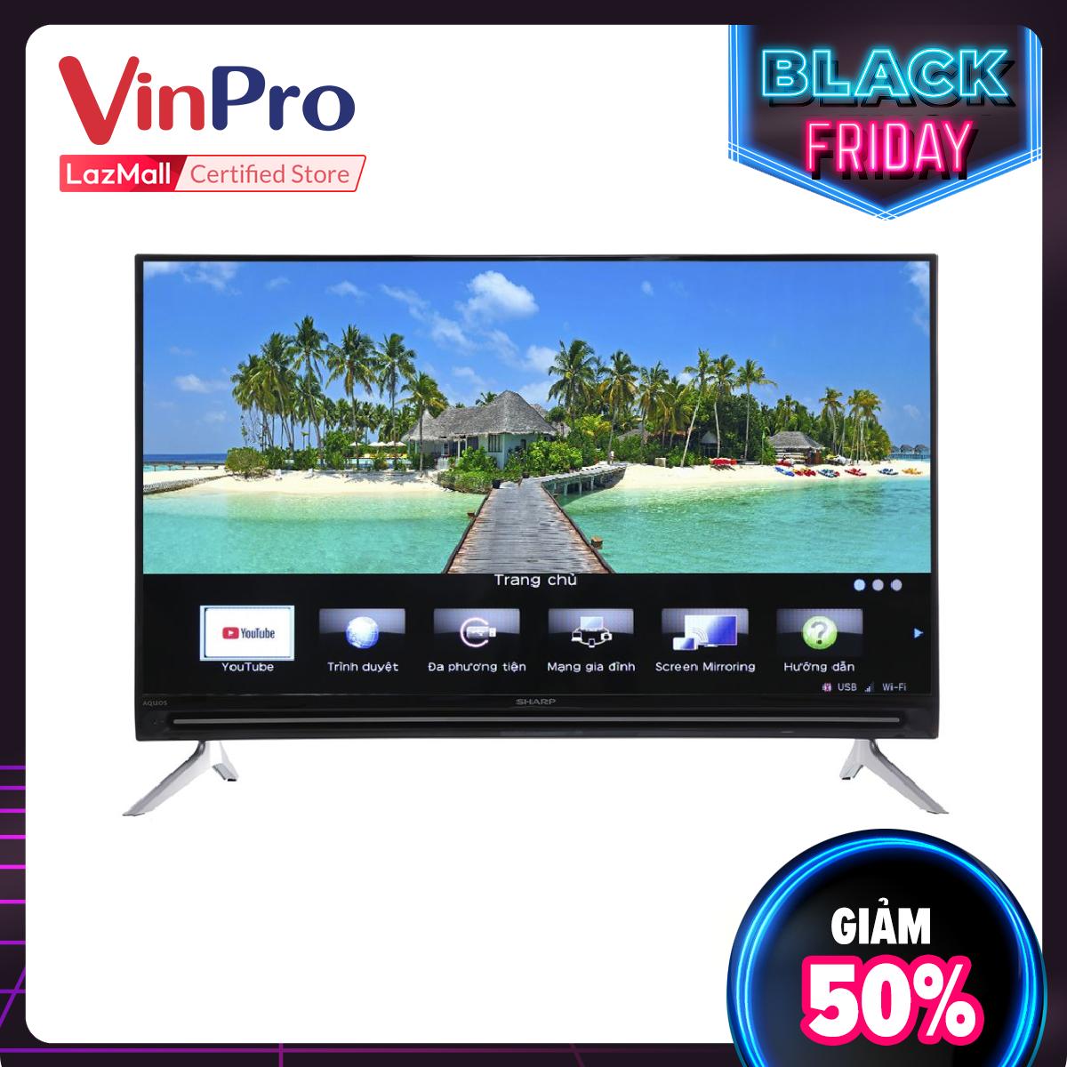 Bảng giá Smart Tivi Sharp 32 inch HD LC-32SA4500X - Hàng Chính Hãng - Công nghệ hình ảnh: X2 Master Engine, Công nghệ âm thanh: Dolby Audio, Bass Enhancer - Bảo hành 1 năm