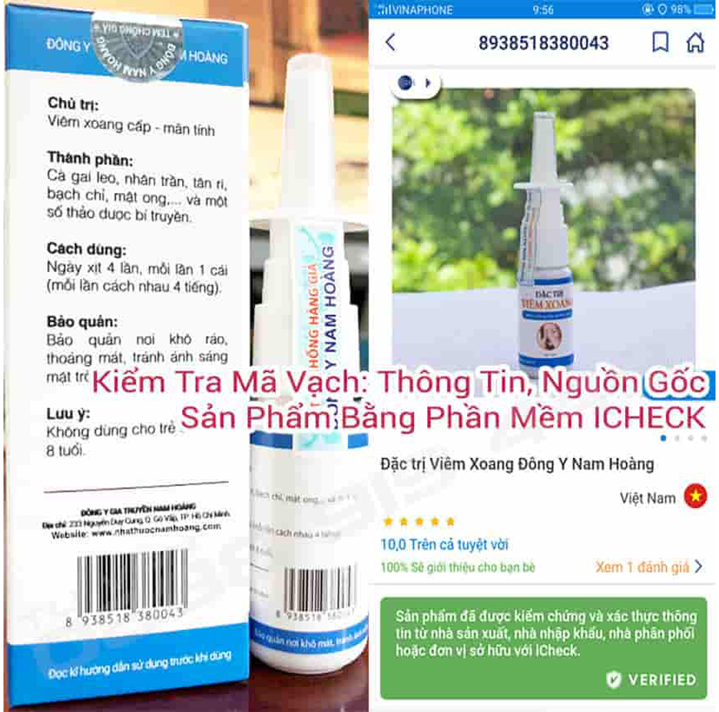 Thuốc Chữa Viêm Xoang Nam Hoàng