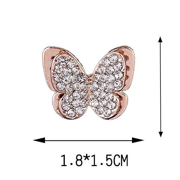 [HCM]Cài Áo Nữ Họa Tiết Bướm Đính Đá CAOG-26.