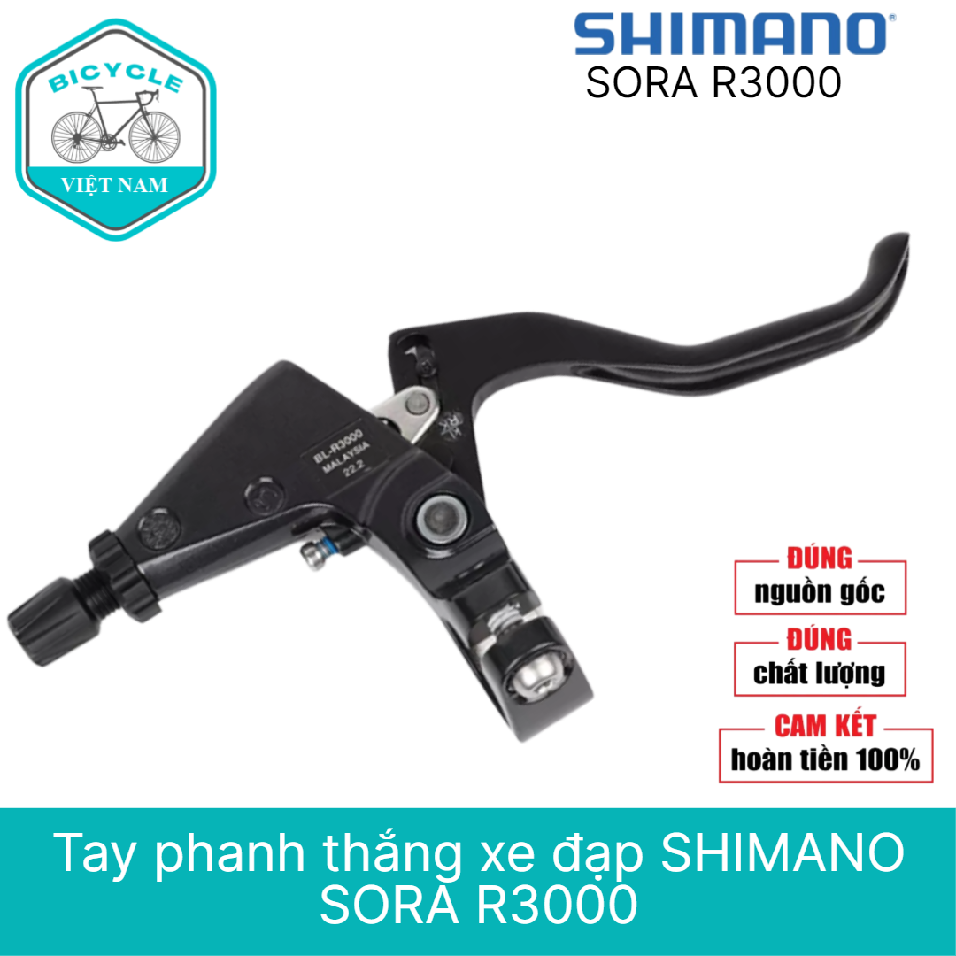 Cặp Tay Phanh Thắng Xe Đạp Shimano Sora R3000 – Hợp Kim Nhôm Siêu Nhẹ, Chính Hãng