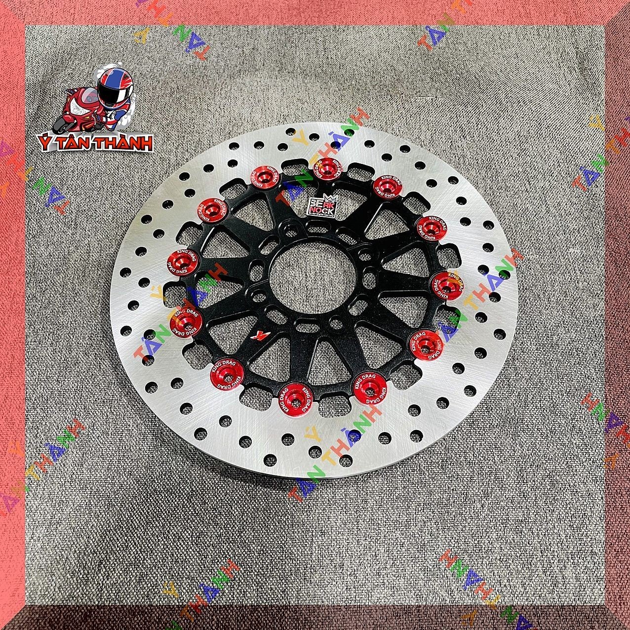 Đĩa thắng King Drag 267mm 12 long đền MS06