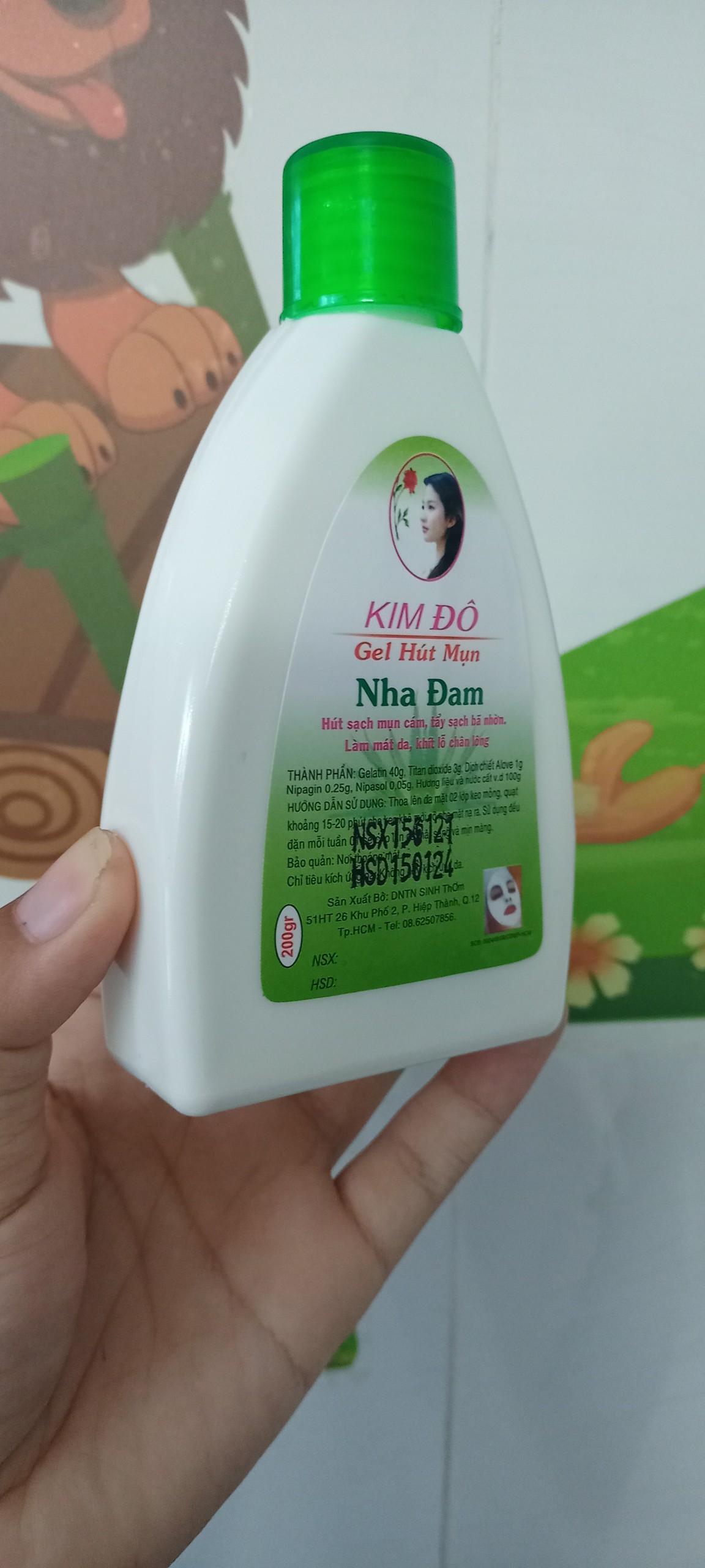 [HCM]Gel hút mụn nha đam Kim Đô