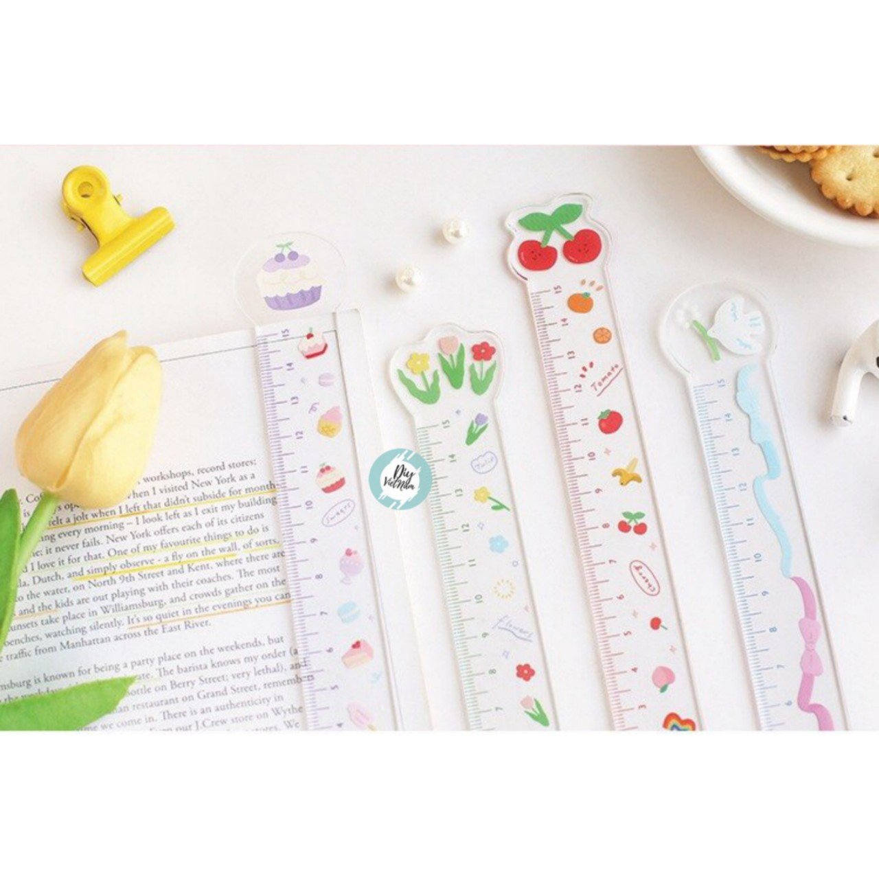 [HCM]THƯỚC NHỰA CỨNG 15CM