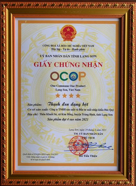 Tinh bột thạch đen Đức Qúy - 100-500g