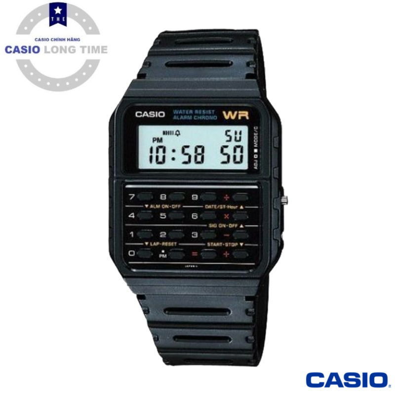 [Ủy Quyền Bởi Casio Anh Khuê]ĐỒNG HỒ CASIO CA-53W-1Z Điện tử - Có máy tính
