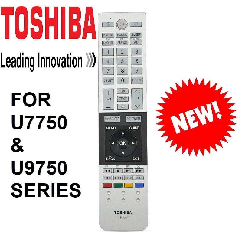 REMOTE ĐIỀU KHIỂN TIVI TOSHIBA SMART CT-8517 DÒNG U7750 VÀ U9750