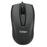 Chuột máy tính Fuhlen L102 Optical Black USB (Đen)