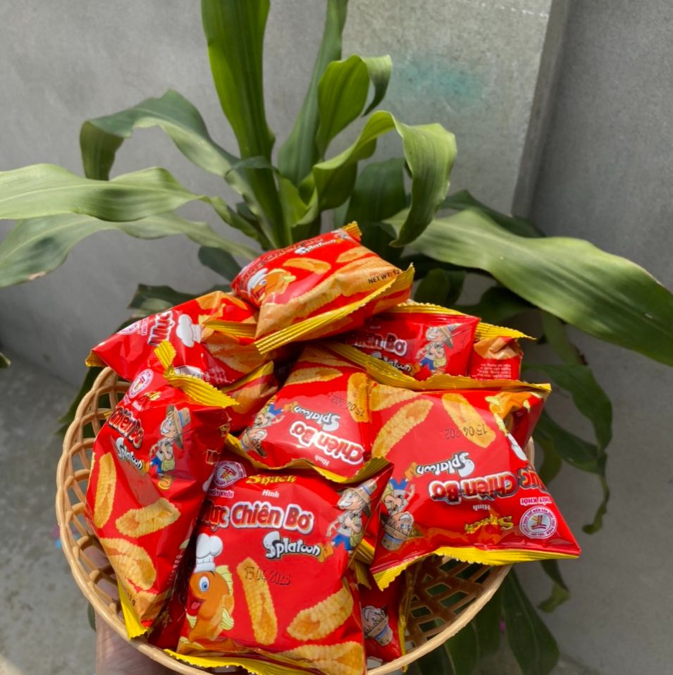 10 Gói Snack Mực Chiên Bơ