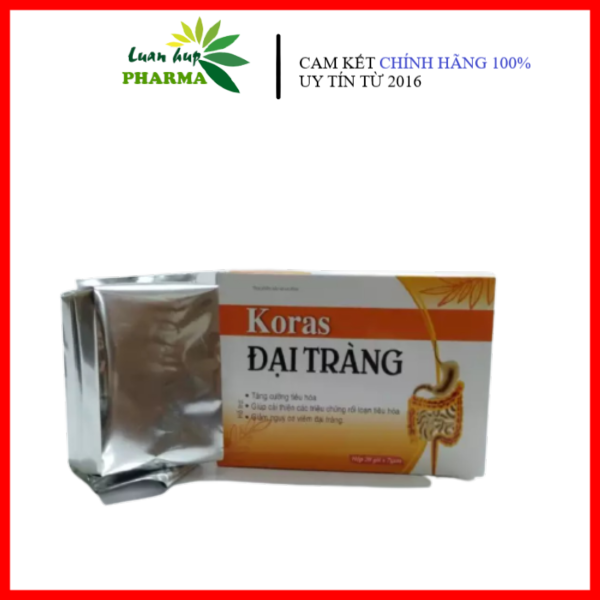 Koras Đại Tràng - Tăng cường tiêu hóa, hết rối loạn tiêu hóa, giảm nguy cơ viêm đại tràng...