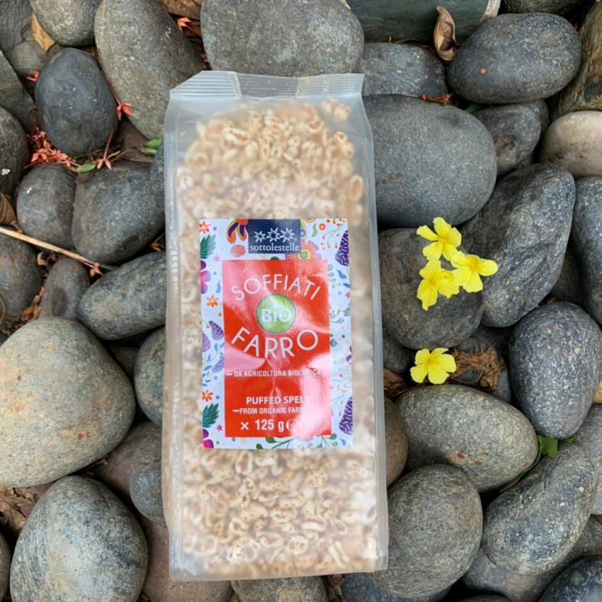 Bỏng lúa mì hữu cơ Sottolestelle 125g