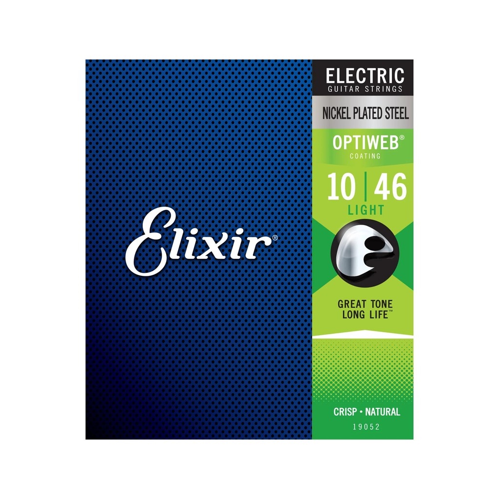 Dây đàn guitar điện elixir optiweb 19052 cỡ 10-46