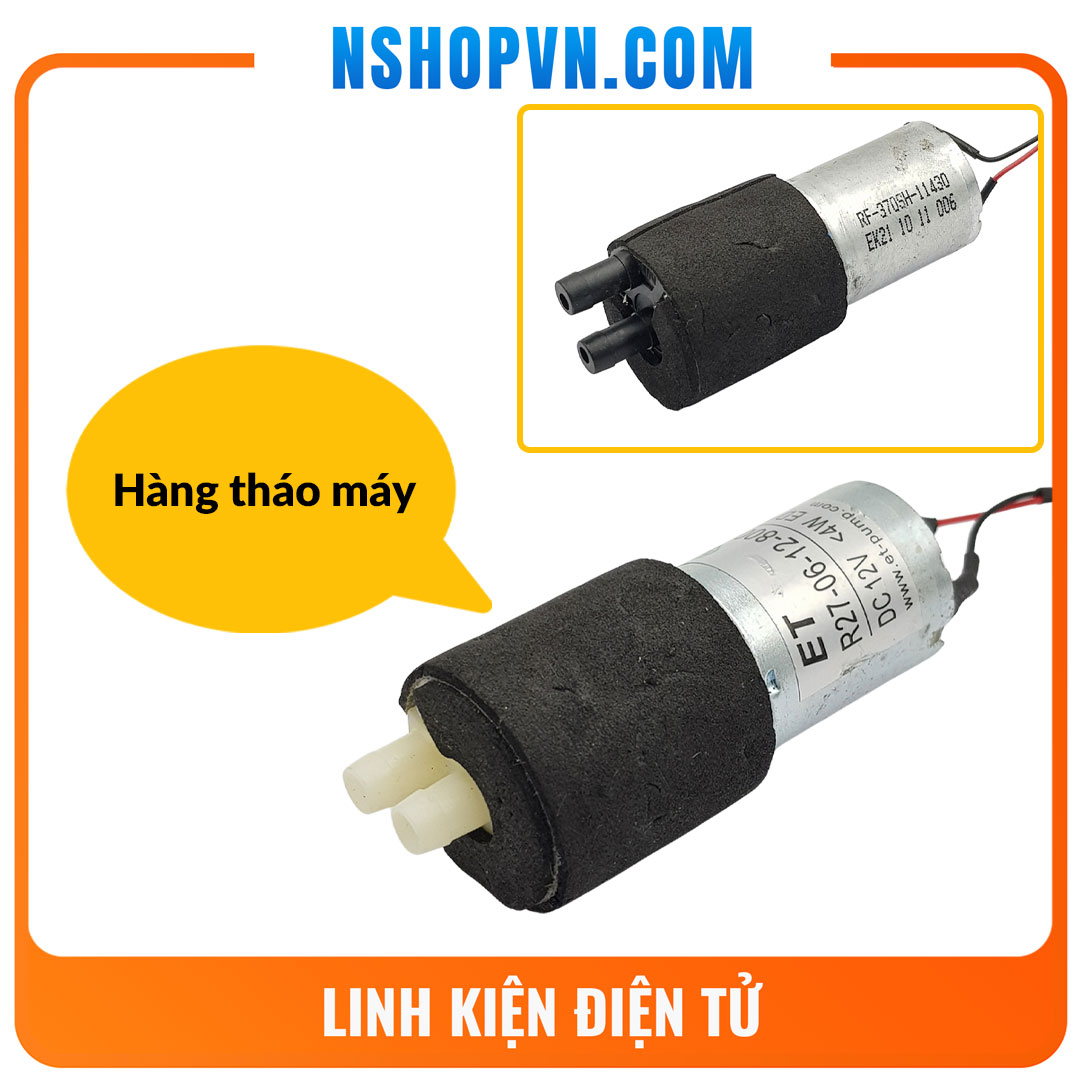 Bơm nước tự mồi tháo máy 370 12v