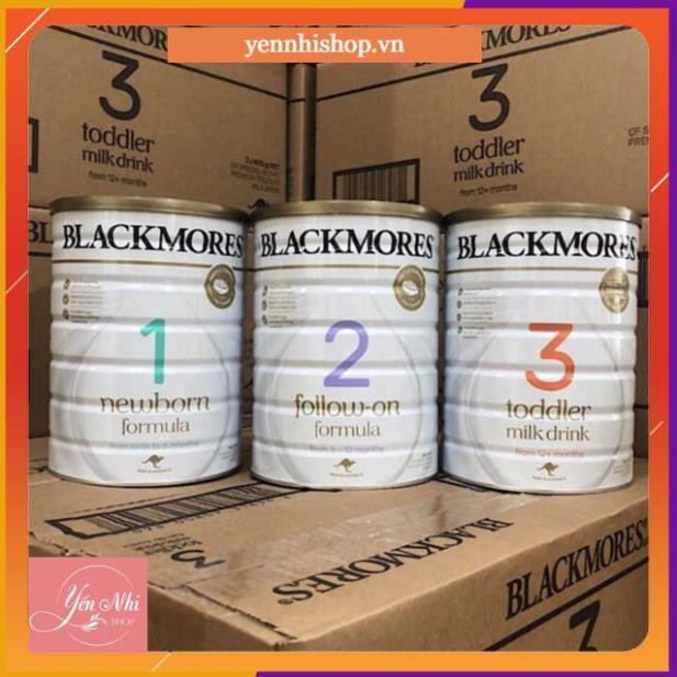 [CHÍNH HÃNG] Sữa Blackmores Úc 900g số 1,2,3 date 2022