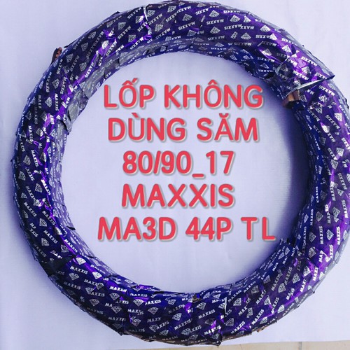 LỐP XE MÁY MAXXIS 80_90_17 KHÔNG SĂM