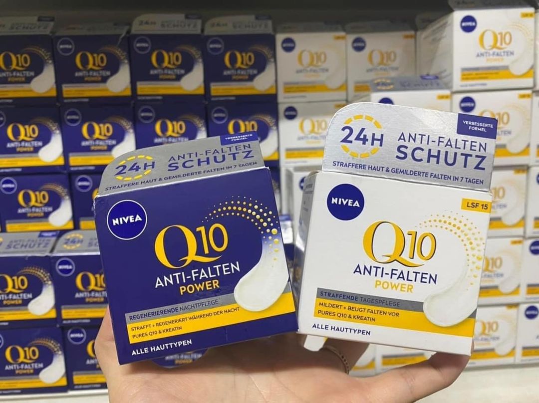 Kem Dưỡng Da Nivea Q10 Của Đức (Kem Ngày hoặc Kem Đêm)