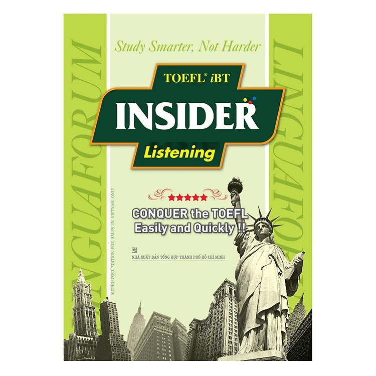 Sách TOEFL iBT Insider Listening (Không Kèm CD)