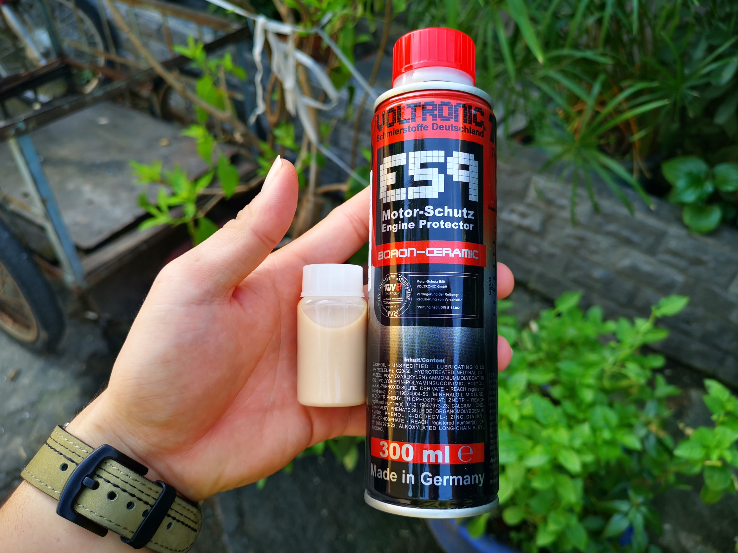 [Chai Chiết] Phụ Gia Nhớt Phủ Sứ Bảo Vệ Động Cơ VOLTRONIC E59 30ml