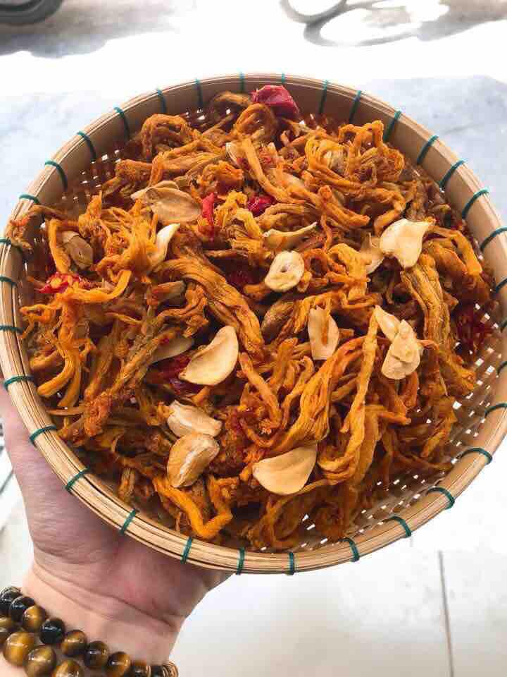 Khô heo cháy tỏi - 300g
