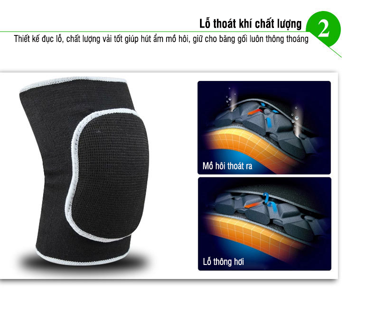 Băng đầu gối dày Shiwei 133
