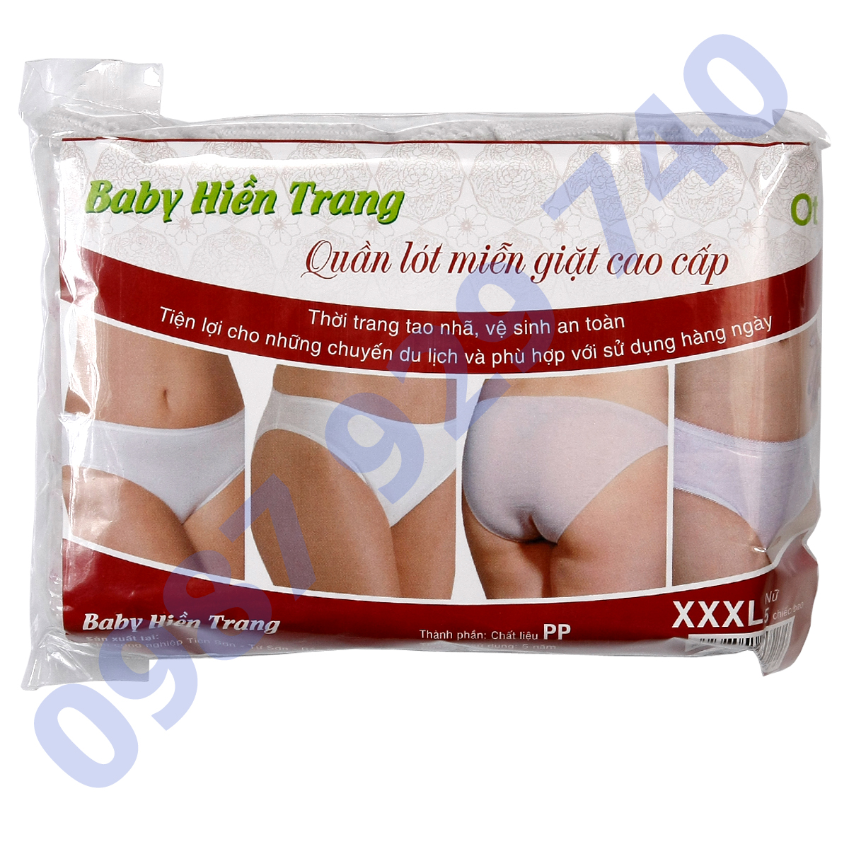 Combo 5 Quần lót cho bà bầu, quần lót giấy dùng 1 lần sau sinh , quần lót bầu, đồ bà bầu