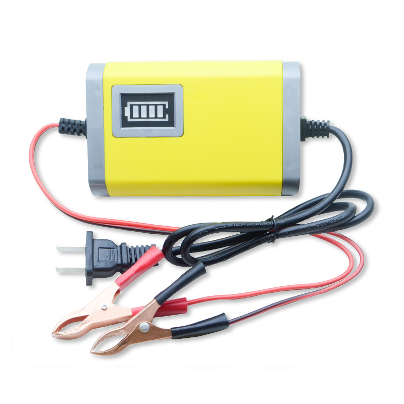 Máy Sạc Bình Ắc Quy Tự Động Cho Xe Máy (12V 2A)