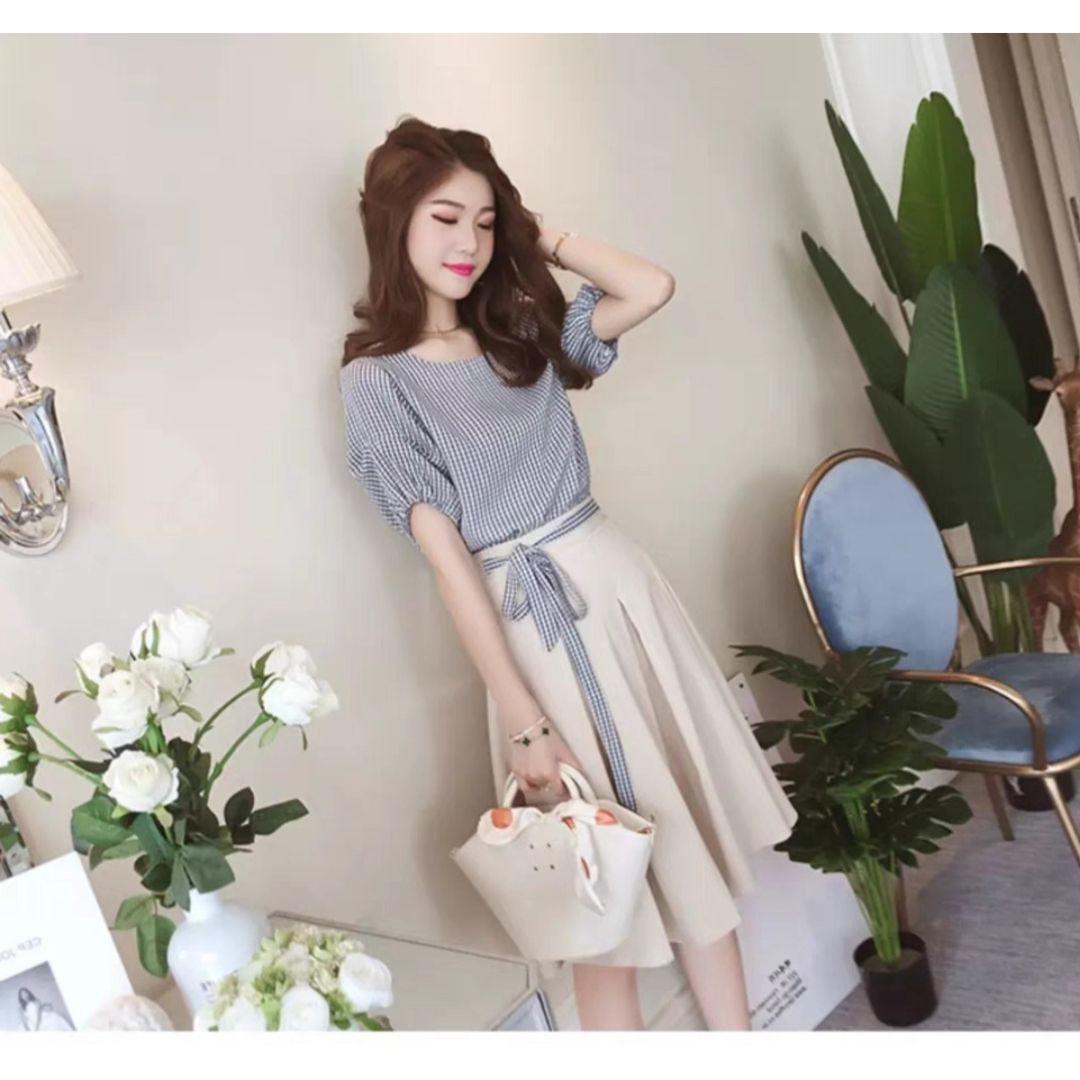 Chân Váy Xòe Dáng Dài Cao Cấp