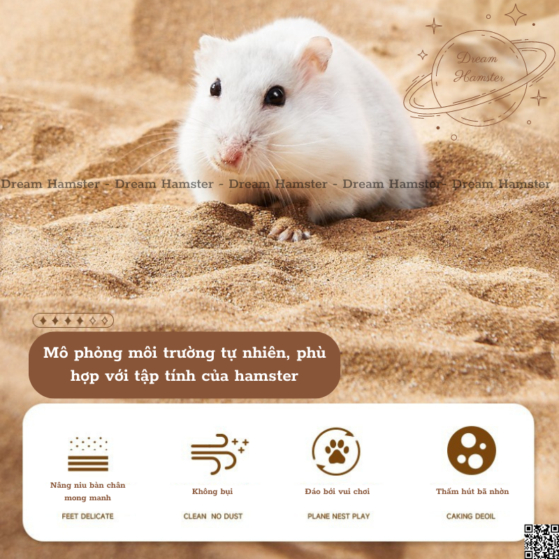 Yee Desert Bath Sand for Hamsters