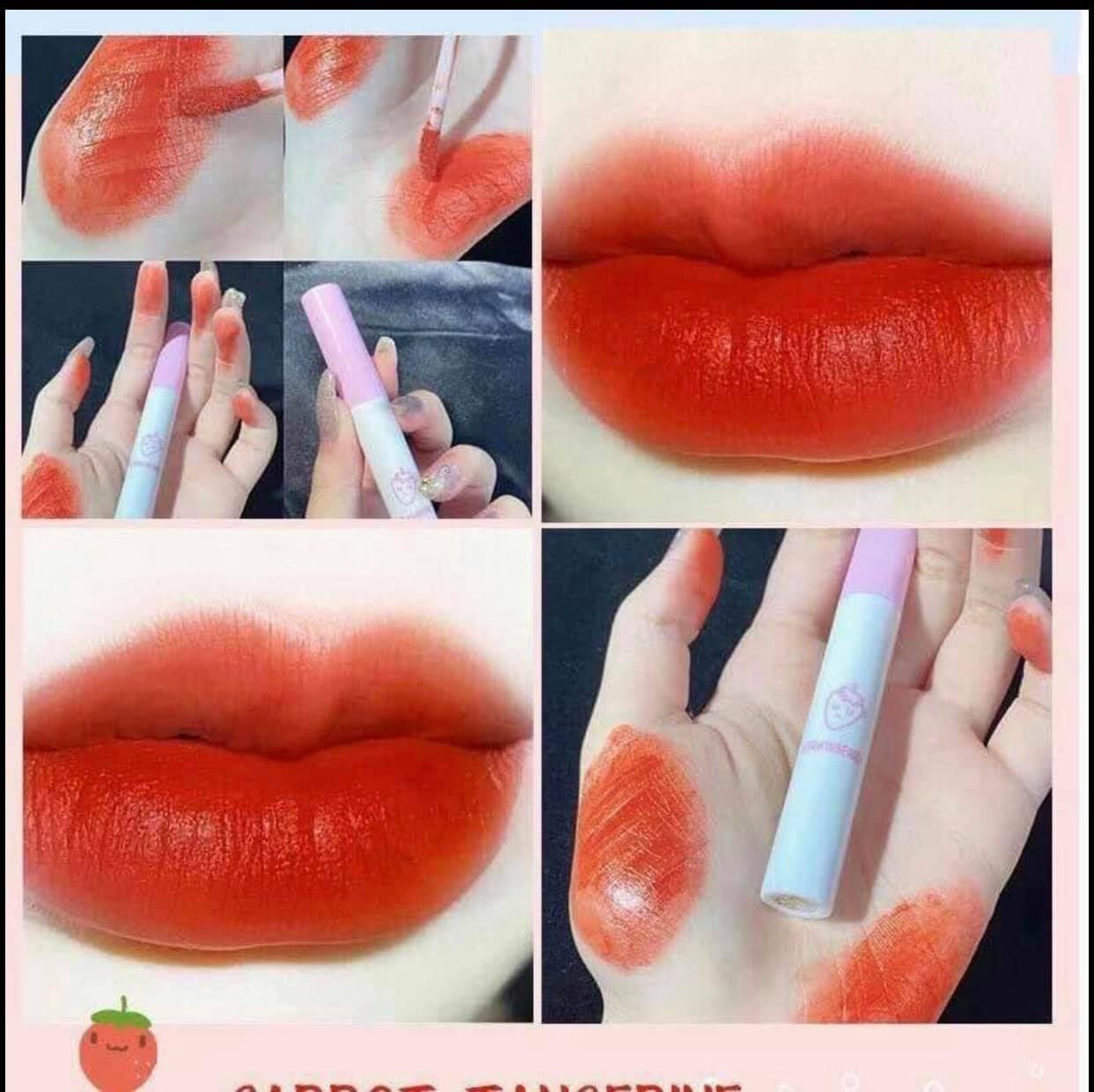 Sét 5 Cây Son Kem Lỳ Kte Siêu Mềm Mịn, Lên Màu Chuẩn