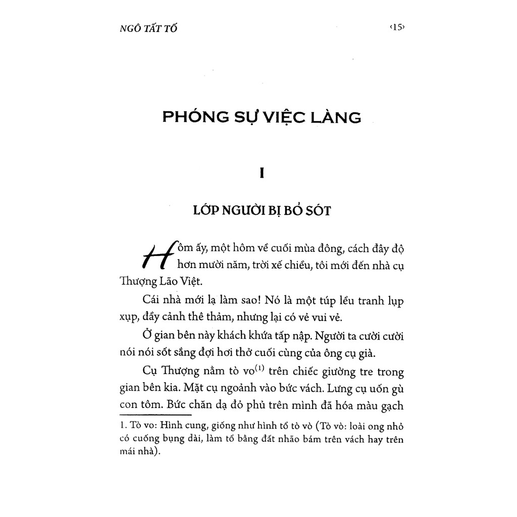 Sách: Phóng Sự - Việc Làng (Ngô Tất Tố)