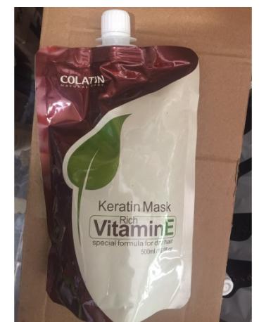 [HCM]Hấp Túi Colatin Vitamin E – Keratin Mask 500ml