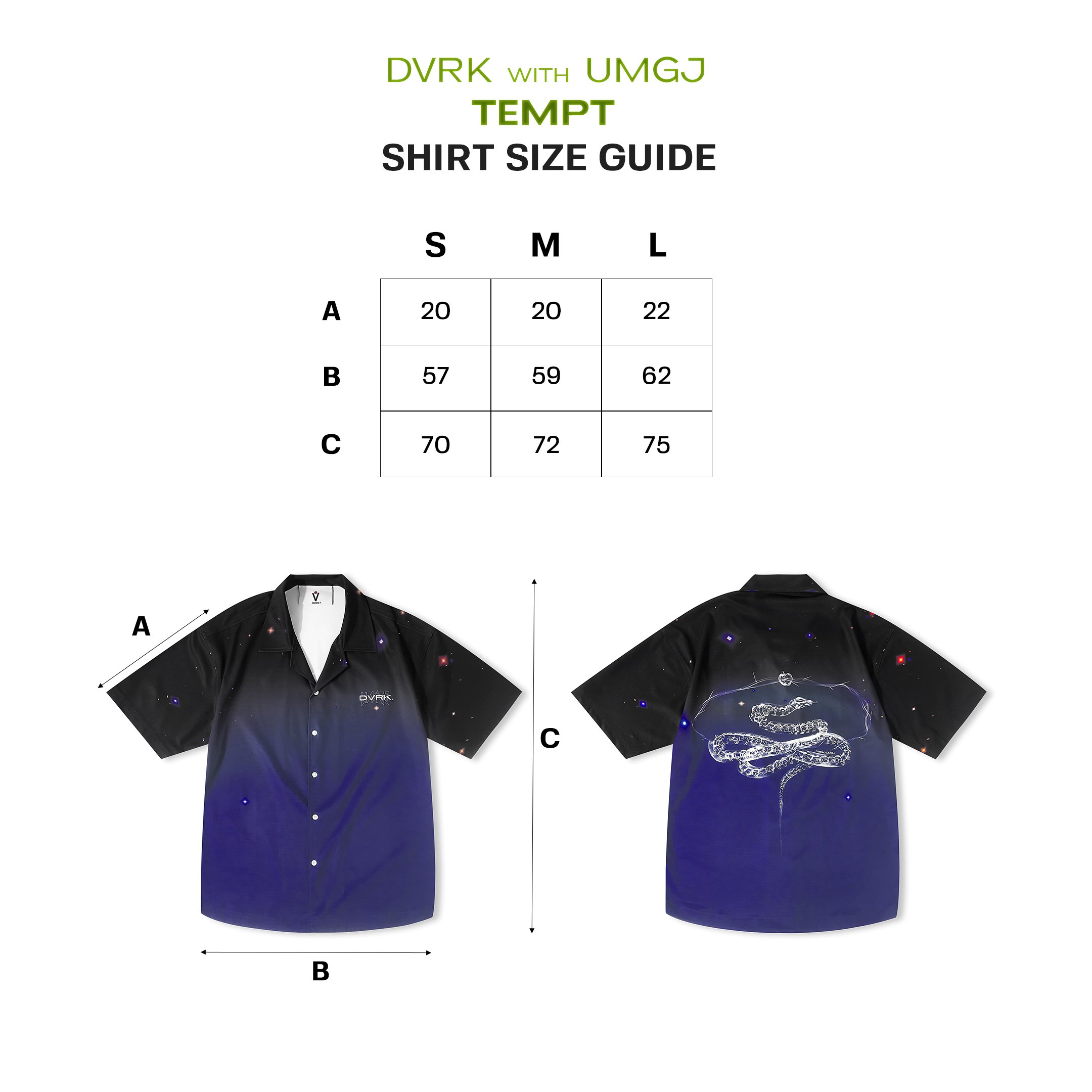 DVRK - Áo sơ mi tay ngắn TEMPT - DVRK - 21SS