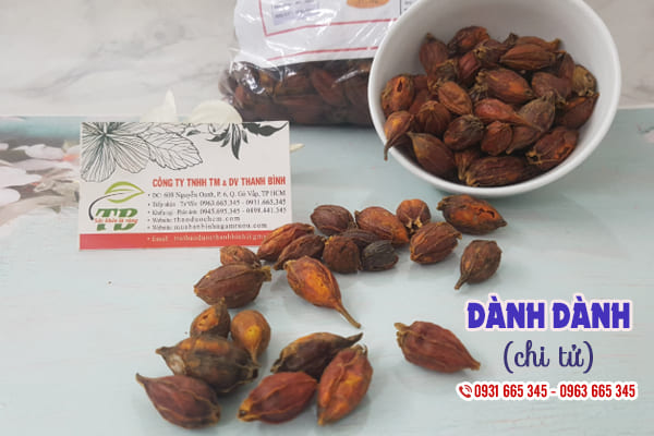 Quả Dành Dành ( Chi Tử ) Khô 1KG - Đông Y Thanh Bình
