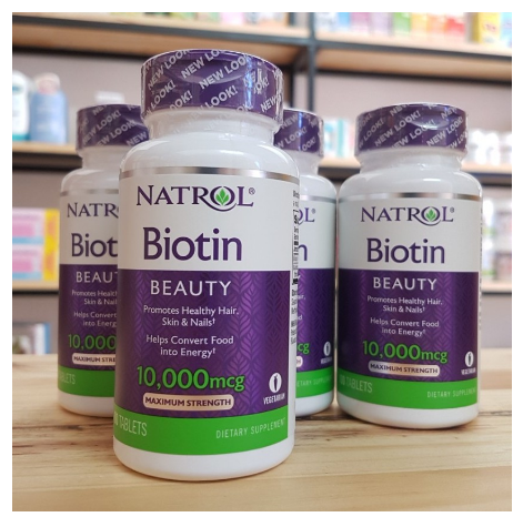 [ CHÍNH HÃNG ] Viên uống mọc tóc Biotin 10000 Mcg Natrol Mỹ Hỗ Trợ Mọc Tóc, Gảm Hiện Tượng Rụng Tóc 100 viên