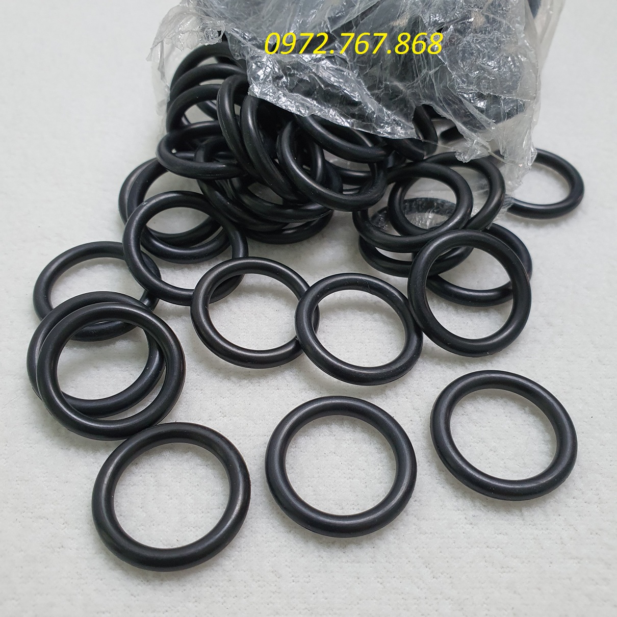 Gioăng cao su tròn Oring 20*3.5 (lỗ trong 20mm, dày 3.5mm)