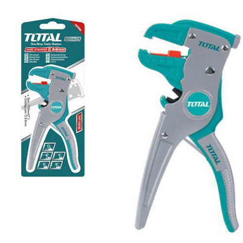 Kìm tuốt dây điện mỏ quạ total tht15606