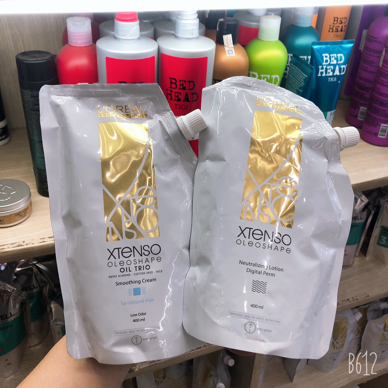 Bộ sản phẩm Uốn , duỗi , ép side kèm dập uốn tóc và dập duỗi tóc Loreal ( Hàng chính hãng )