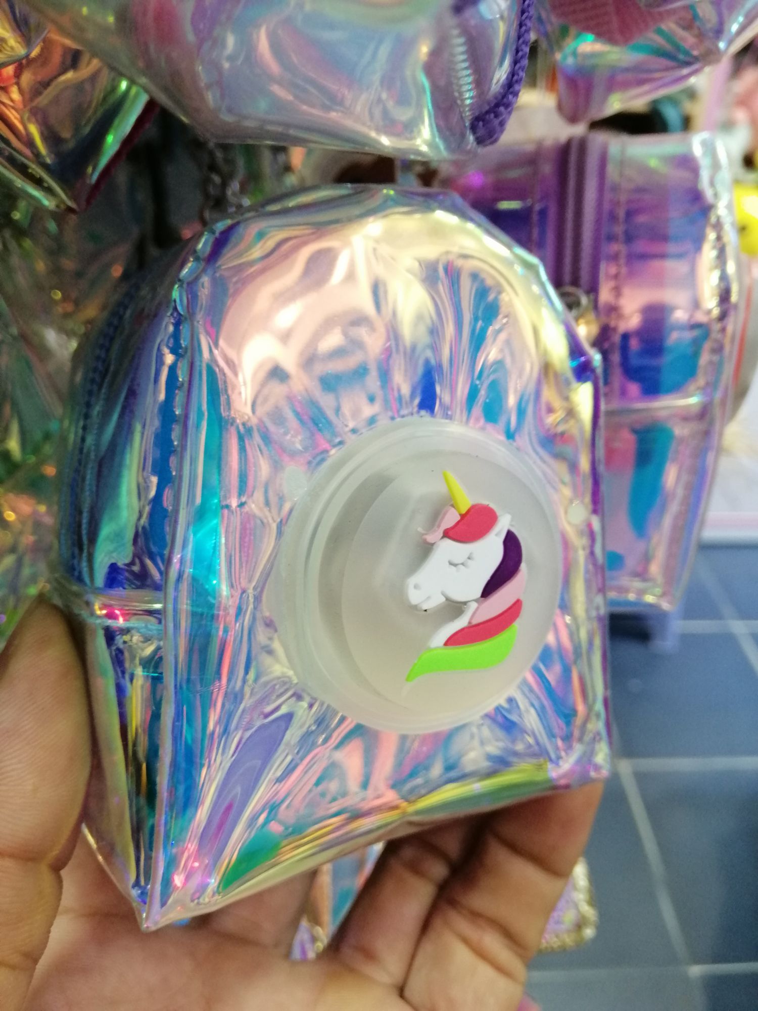 MÓC KHÓA BÓP HOLOGRAM CÓ ĐÈN